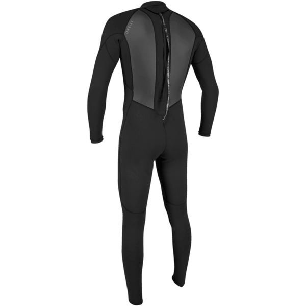2026 O'Neill Mens Reactor-2 3/2mm Back Zip Wetsuit 5040B - Black / Black